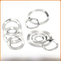 304 stainless steel  Wave Washer M3 M4 M5 M6 M8 M10 M12 M16 M19 M23 M25 M27 M31 M39 M41 M51 Wave Crest Type Gasket Spring Washer