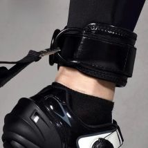Ankle Strap Cuffs Adjustable For Cable Machine Attachment Home Gym Foot Resistance Training Legs Strength Body Building