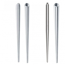 Stainless Steel Perforation Auxiliary Guide Rod Internal and External Thread Rod Puncture Tattoo Belly Button Nail Rod