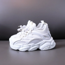 DIMI Autumn Kids Shoes For Boys Girls Sport Shoes Fashion Breathable Knitting Soft Non-Slip Outdoor Casual Children Sneaker