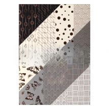 Creative Path A4 Foil Gold Pattern Scrapbooking Crafts Papers Pad 28 Sheets DIY Cardmaking Background Gift Decorations Cardboard