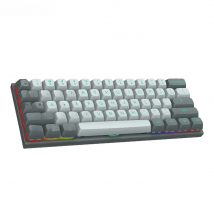 E-YOOSO Hz-61 RGB USB Mini 8K RT Mechanical Gaming Keyboard Magnetic Switch 61 Key Wired for Computer PC Laptop detachable cable