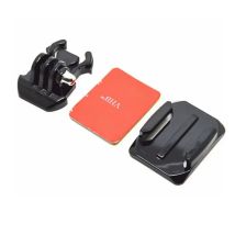 Quick Release Buckle Curve Surface Base Mount Adhesive Sticker For GoPro Hero 12 11 10 9 8 7 SJCAM Camera Helmet Kit Accessories