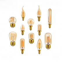 E14 E27 Retro LED Spiral Filament Light Bulb 4W Warm White 2200K 220V C35 C7 T20 T22 T28 ST45  T25 G40  Vintage Edison Lamp