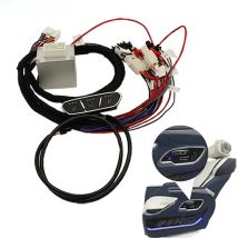 Triple Key Switch Ventilation switch Heating and Massage Multifunctional Touch Switch For RV Electrical Seat Electric Seat