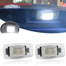 2XLED License Plate Light LED Number Plate Lamp No Error For Mazda Protege MPV Tribute Miata Mx5 mk2 Ford Escape Mercury Mariner