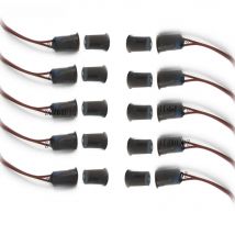 10pairs Normally Opne(NO type) RC-33A Wired Door Window Sensor Magnetic Switch for Home Alarm System