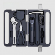 HOTO 3.6V Screwdriver Cordless Tool Set  Rechargeable Screwdriver DIY Tool Kit for Home Power Tool Box Set for Home Maintenance