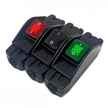 30A Waterproof IP65 Heavy Duty Inline Cable On/Off Switch Max AC220V LED Indicator Dustproof