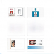Printing 25pcs 13.56MHZ  IC card employee's card, photo cards,  Employee Name ID photos card,ID card