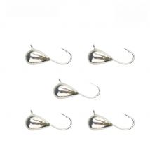 MUUNN Fishing Mormyshka Jigs, Winter Ice Fish Tear Drop Hooks 2.7mm/3.2mm/4mm/5mm/5.5mm Perch Bream Bluegill Soft Lure Tackel