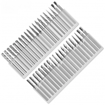 3mm Shank Tungsten Carbide Burr 1/8" Carving Engrave Rotary Rasp File Diamond Grinding Steel Wood Metal Working Milling Cutter