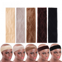 Nunify Headband Adjustable Wig Band Hand Made Wig Grip Band For Holding Your Wig Hat Or Scarf Soft Velet Wig Grip Headband