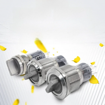 16/19/22MM metal rotary push button brass latching 2 or 3 position Switch Press Button rotary NONC Rotate button rotation