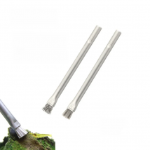 Aquapro Algae Brush Cleaning Tools Aquarium Accessories and Fish Tank Clean Brush Remover Stainless Steel Salt Fresh Water Plant