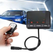 Parking Heater Accessories LCD Monitor Controller Fuel Oil Heater Switch + Remote Control (Not Include Batteries)