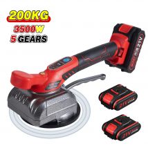 Máquina niveladora de vibración de azulejos para batería Dewalt de 21 V, herramienta de instalación de máquina de vibración de azulejos inalámbrica, vibrador de azulejos de 3500 W