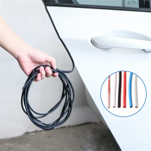 Car U Type Car Door Protection Clear Edge Guards Trim Styling Moulding Strip Rubber Scratch Protector Auto Door Universal