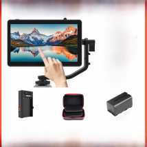 FEELWORLD F6 Plus V2 6' On-camera DSLR Field Monitor Touch Screen Monitor with HDR 3D Lut IPS FHD 1920x1080 Video Focus Assis