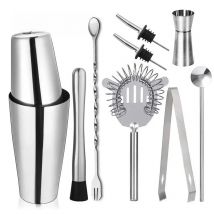 Professional Boston Shaker Bar Wine Cup Barware tools Bartender Kit Stainless Steel Cocktail Mixer Martini Cocktail Shaker Set