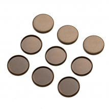 BASEHOME 20pcs/lot Antique Bronze Round Settings Cabochon Base Bezel Trays Blank Fit 10/12/14/16/18/20/25mm Glass Cabochons DIY