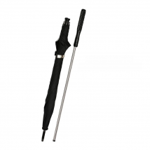 2-In-1 Self Defense Walking Cane Stick Sturdy Windproof UV Protection Umbrella for Hiking And Outdoor Use