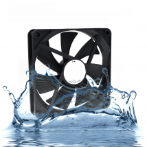 140mm 14cm Computer Case Cooling Fan PC Waterproof Dustproof,2900RPM 140X140X25mm Dual Ball 12V,High Speed IP68 Cooler