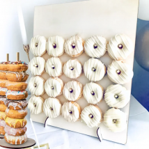 Cyuan Donut Wall Stand Donut Display Wedding Decoration Dount Party Doughnut Party Supplies Birthday Decor Baby shower Supplies