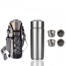 pH 9.5 Mineral Energy Nano Flask Hydrogen Alkaline Water Bottle Portable Water Ionizer drink Cup Stainless water filters bottle