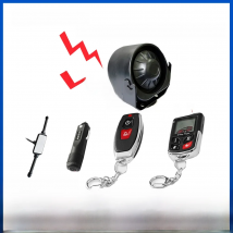 Vjoycar NEW DIYV2 Wireless Siren Immobilizer Two-way Car Alarm System Anti-Theft Air & Shock Intelligent Detection LCD Display