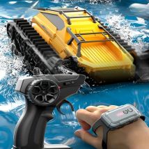 JJRC Q183 Rc Tank Car Track Remote Control Cars Off Road 2.4G Amphibious Crawler Truck Climbing Electric Model Vehicles Toys