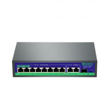 Hisource 4 8 Port POE Switch Active 48V Supply Ethernet 100/1000Mbps Nerwork Switch for IP Camera/Wireless AP