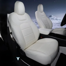 For Tesla Model 3 Y 2017 - 2025 Car Seats Cover Nappa Leather Full Surround Style Factory Wholesale Price Interior Accessories