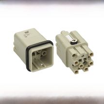 HDXBSCN Industrial Connector Rectangular Connector Heavy Duty Connector HDC HQ-012/0-MC/FC 12 core 10A waterproof aviation plug