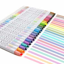 12/24pcs Highlighters Assorted Colors Dual Tip Bible Pastel Highlighter Markers No Bleed Highlighters for Journaling coloring