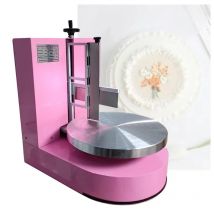 Automatic Cake Decoration Spreader 4-18 Inches Electric Butter Cake Cream Coating Decoration Machine Cream Filling Machine