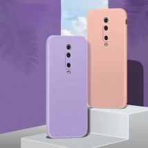 Liquid Thin Silicone Phone Case for Xiaomi Mi 9T Redmi K20 Pro Mi9T 9TPro K20Pro Original Luxury Soft Back Cover Lens Protective