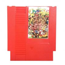 The 143 In 1 Best Video Games of All Time Contra Earthbound Megaman 123456/Turtles 1234 card for 72 Pin 8 Bit Video Game Console