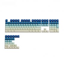 Akko & Veekos Gradient Side Printed Keycap Set Cherry Profile Double Shot PBT 135-Key Keycap for MX Switches Mechanical Keyboard