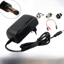 21V 2A 18650 Lithium Battery Charger 18V lithium battery Charger 5.5mm x 2.1mm DC Power Jack Socket Female Panel Mount Connector