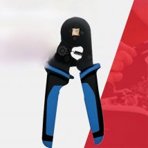 High Quality Hand Tubular Terminal Crimping Pliers Anti-Pinch Design HSC8 6-4 Crimp Range AWG 23-7 with Ergonomic Handle