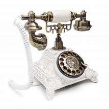 Audio Message Guest Book Phone Retro Rotary Style Antique Voice Guestbook Vintage Phone Voice Message Recording For Wedding paty
