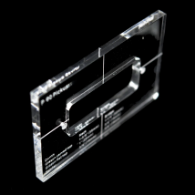 Dopro Acrylic P90 Pickup Routing Template Pickup Templates for P90 Pickup Body Rout