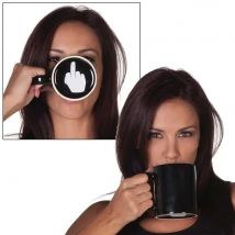 Drop shipping!Ceramic Middle Finger Coffee Cups Personality Office Gifts Have A Nice Day Mug CUP for christmas/birthday gift