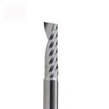 1pc AAAAA single flute spiral end mill 3.175,4,6,8 shank aluminum mill 3D engraving carving bit for woodworking Acrylic ACM cut