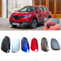 CAPQX Rearview Mirror Cover Shell Lid For Renault Kadjar 2016 2017 2018 Outside Mirror Lid Mirror Shell Housing Cap