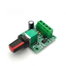 DC 1.8V 3V 5V 6V 12V 2A PWM Motor Speed Controller Low Voltage Motor Speed Controller PWM 0~100% Adjustable Drive Module