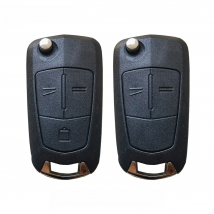 YOCASTY Original LOGO Flip Remote Car Key Shell Case For Opel Vauxhall Corsa D Astra H Zafira B 2004 2005 2006 2007 2008 2013