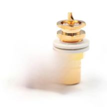 10Pcs RCA Female Socket CMC Connector Chassis Panel Mount Adapter Audio Amplifier Terminal Plug AV Speaker Plug DIY Wire Jack