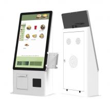 24” desktop self ordering kiosk for restaurants Android or Windows 10 (Inactive version), printer, Scanner, bracket, NO SOFTWEAR